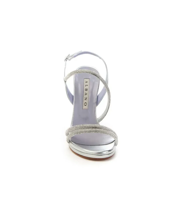 Albano 3233 Sandalo Plateau e Strass Leone Shoes Frosinone