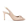 Albano A3156 Slingback Raso Fiocco Strass