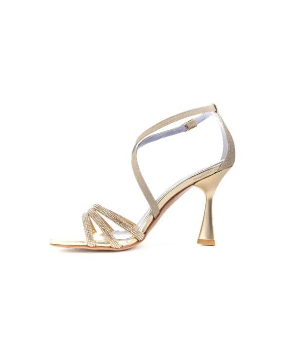 Albano Sandalo 3216 Raso e Strass Leone Shoes Frosinone