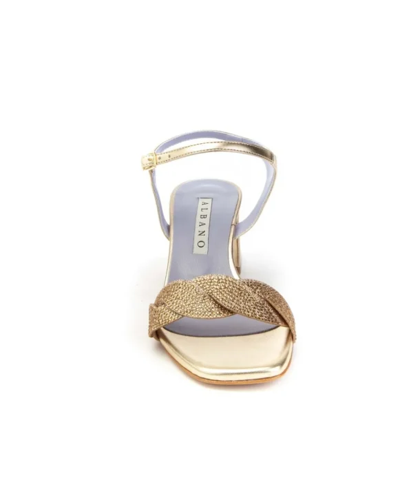 Albano Sandalo 3224 Treccia Strass Woman