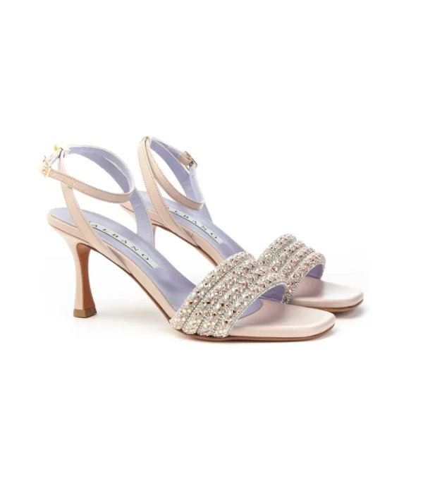 Albano Sandalo con tacco e strass 5211 Donna