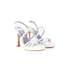 Albano Sandalo con tacco in pelle 5217 Donna