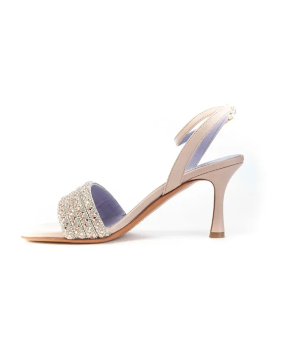 Albano Sandalo con tacco e strass 5211 Donna