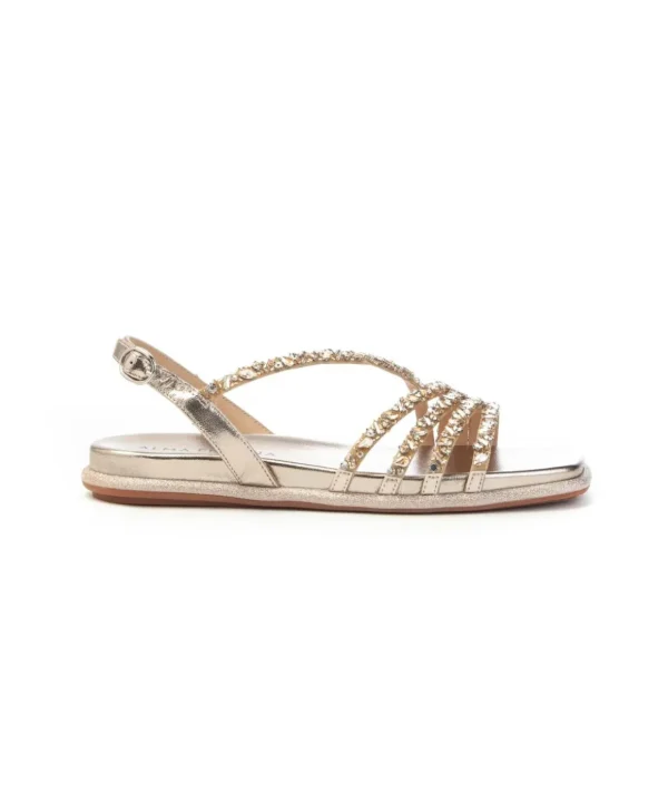 Alma En Pena Sandalo Donna Con Strass V240853