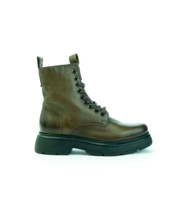 Anfibio Donna Mjus T79201 con Lacci in Vitello Lucidato Donna