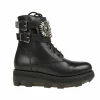 Anfibio H'oro in pelle con borchie Donna