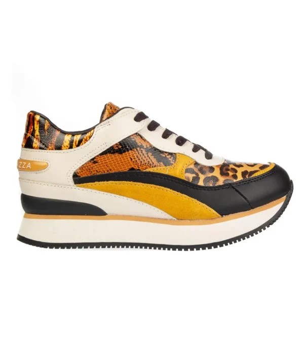 APEPAZZA SNEAKER RAVEN WEDGE LACED RUNNI