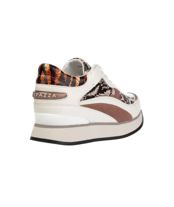 APEPAZZA SNEAKER RAVEN WEDGE LACED RUNNI