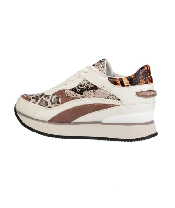APEPAZZA SNEAKER RAVEN WEDGE LACED RUNNI