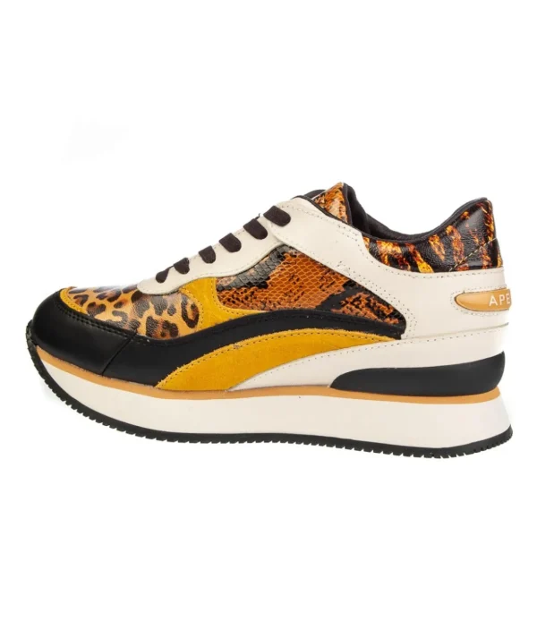 APEPAZZA SNEAKER RAVEN WEDGE LACED RUNNI
