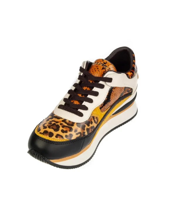 APEPAZZA SNEAKER RAVEN WEDGE LACED RUNNI