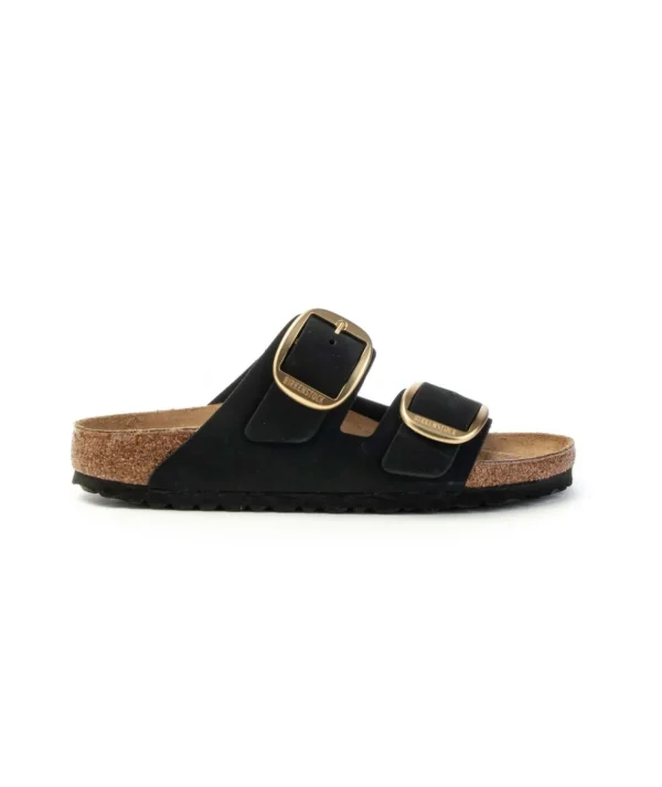 Birkenstock Arizona Big Buckle sandali 1023290 black nubuk