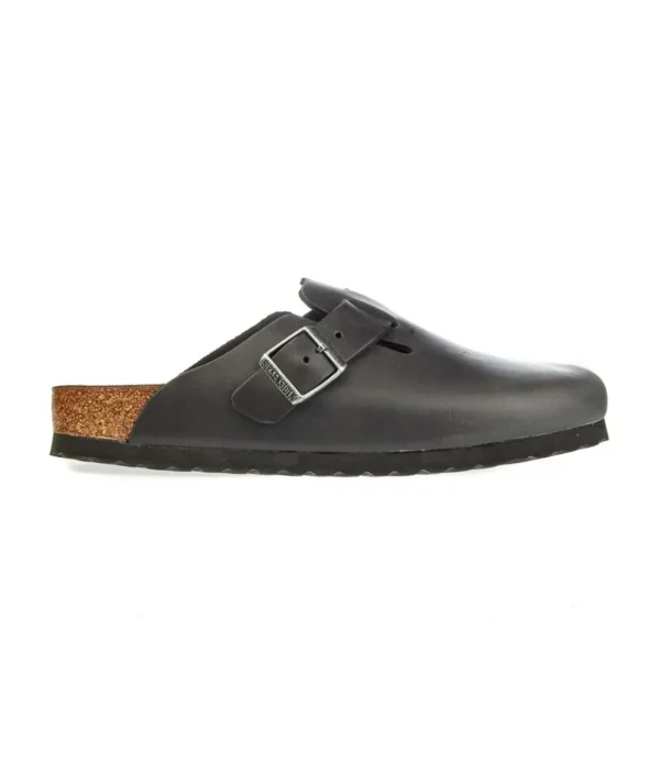 Birkenstock boston 059463 sabot black narrow fit