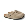 Birkenstock Boston Sabot 1026694 Braided Taupe