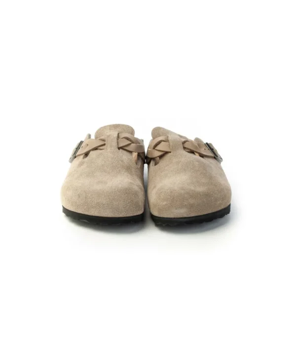 Birkenstock Boston Sabot 1026694 Braided Taupe