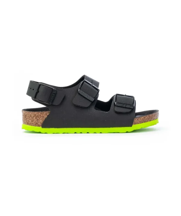 Birkenstock Milano 1022129 Kids Desert soil black lime