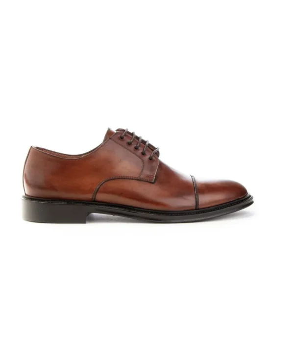Brecos derby lacci 11255 fondo cuoio