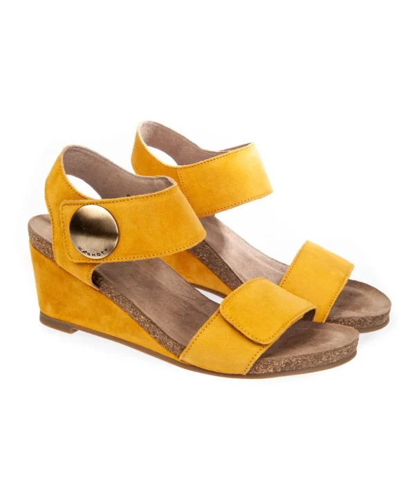 CA SHOTT 8024 SANDALO 2 FASCE ZEPPA 6 CM