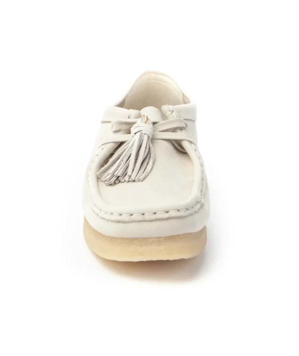 Clarks 165560 Wallabee Woman White
