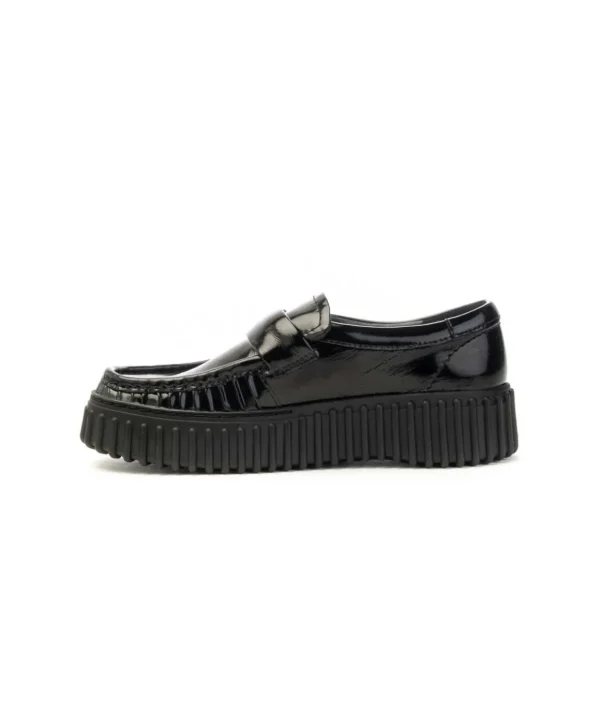 Clarks Mocassino 179354 Torhill Moc Patent Donna in vernice