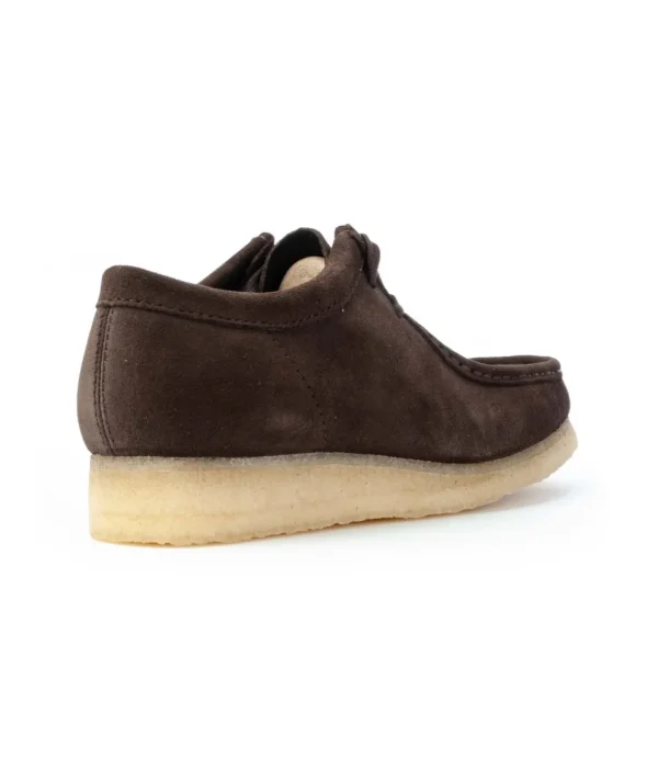 CLARKS ORIGINALS 156606 WALLABE DK BROWN
