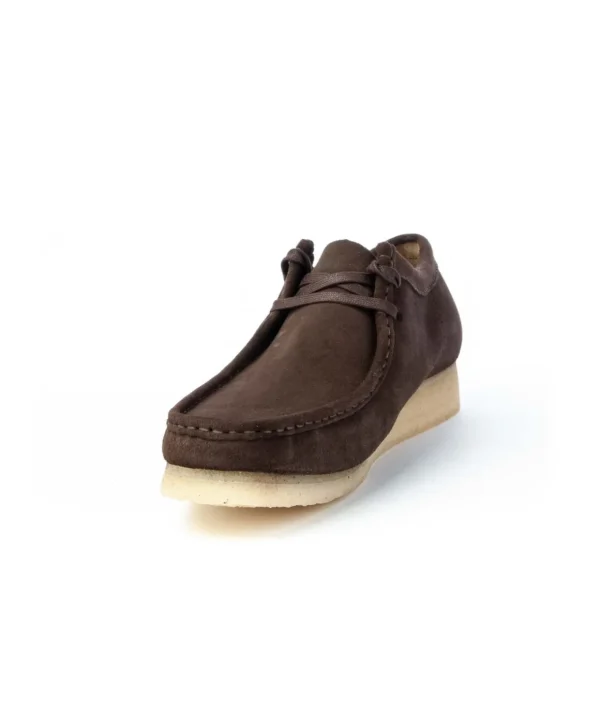 CLARKS ORIGINALS 156606 WALLABE DK BROWN
