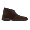 CLARKS ORIGINALS DESERT BOOT DARK BROWN