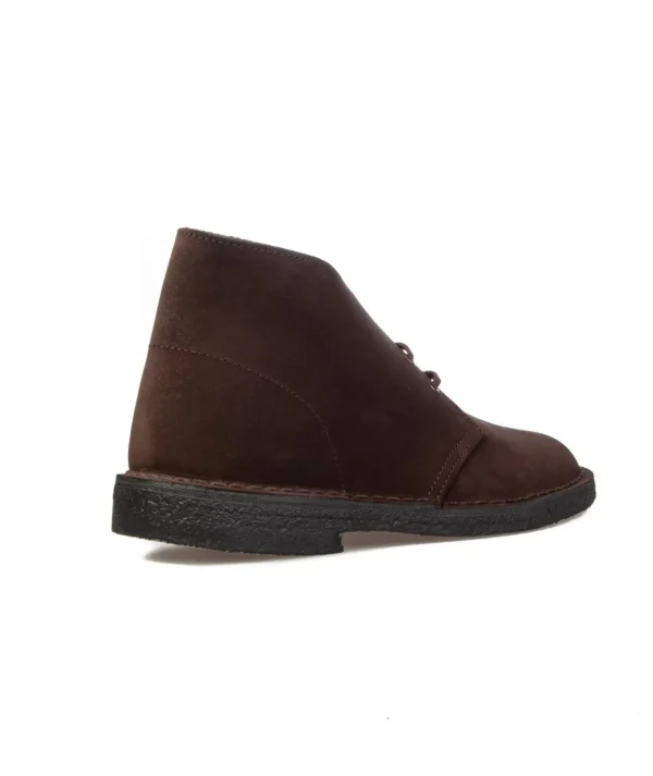 CLARKS ORIGINALS DESERT BOOT DARK BROWN