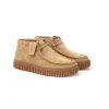 Clarks Polacco Torhill Hi 173663 Lacci In Camoscio Uomo
