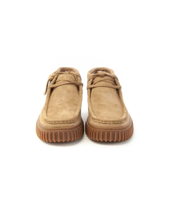 Clarks Polacco Torhill Hi 173663 Lacci In Camoscio Uomo