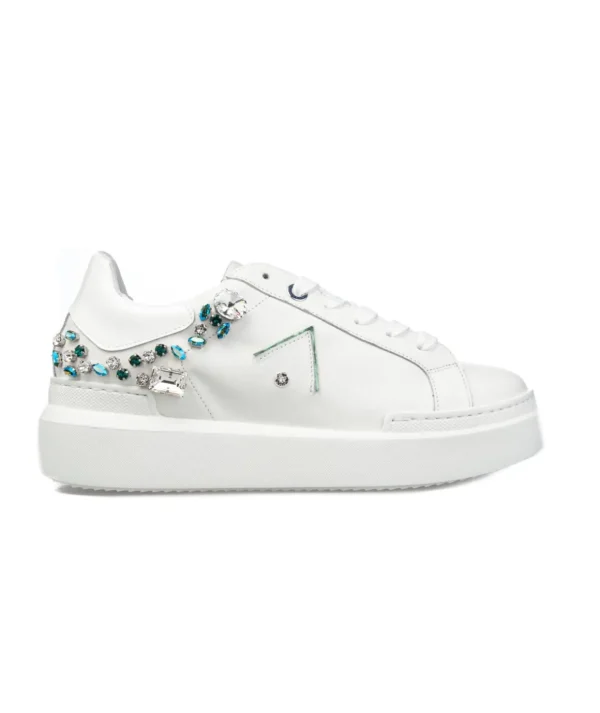 ED PARRISH CKLD RA31 SNEAKERS STRASS