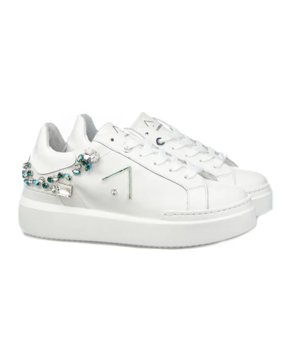 ED PARRISH CKLD RA31 SNEAKERS STRASS