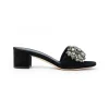 Eddicuomo B35/151 Sandalo Fascia Strass Tacco 50