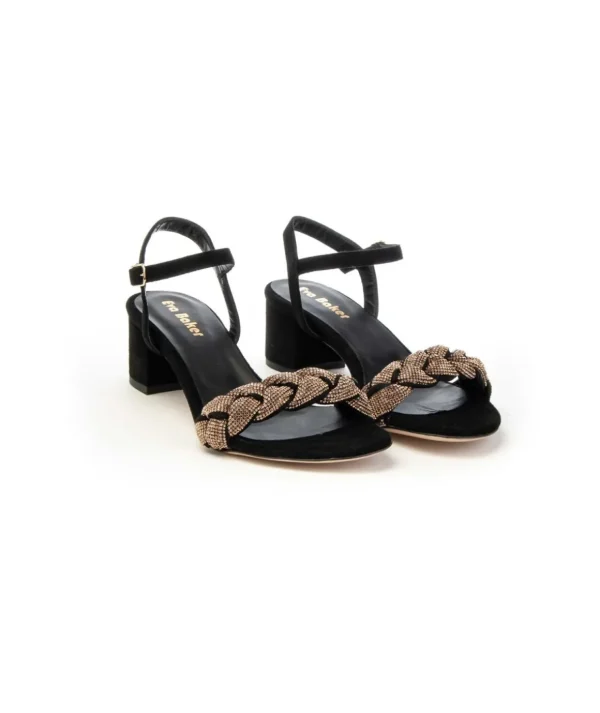 EDDICUOMO B164/479 SANDALO TRECCIA STRAS