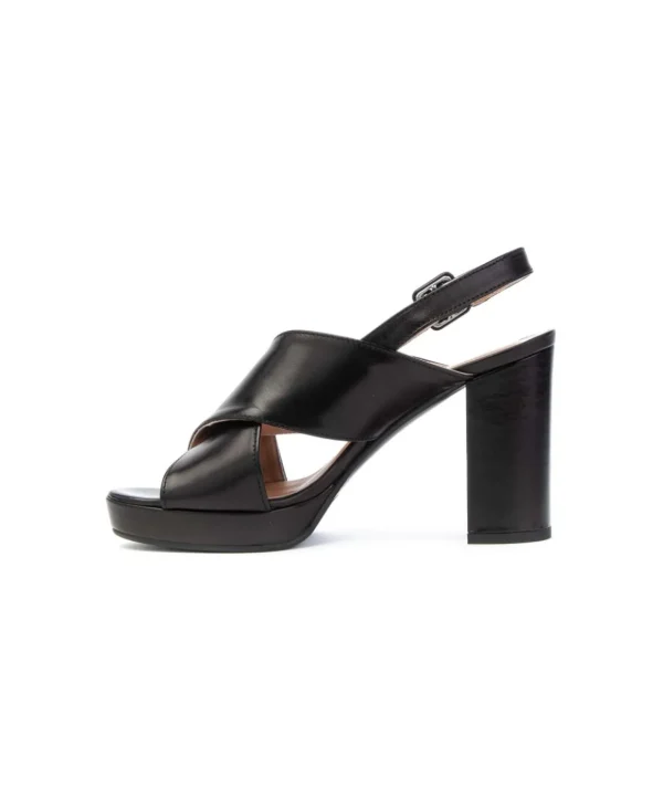 Franco Russo 5713 Sandalo Plateu Cross Donna
