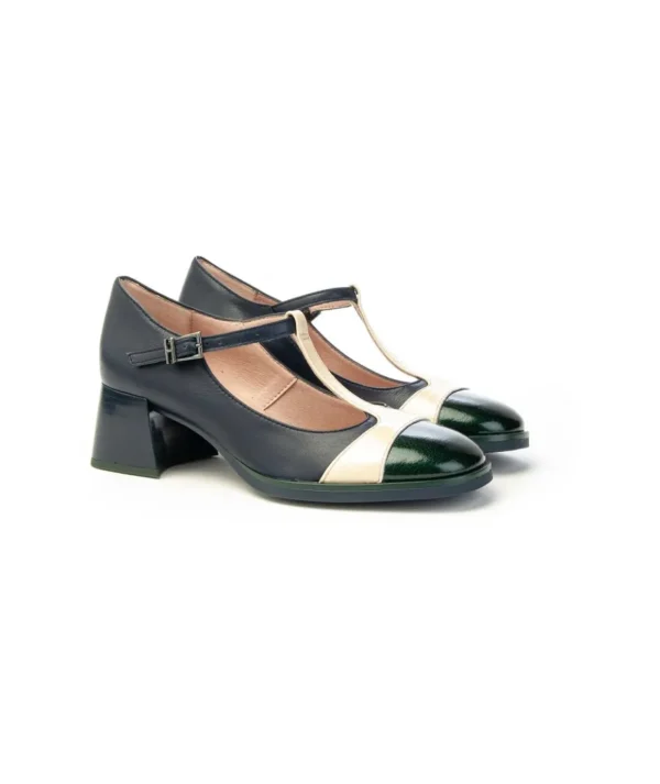 Hispanitas modello CHI243595 T Strap in pelle Donna