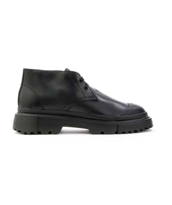 Hogan Scarpa Polacchino H619 Nero Uomo