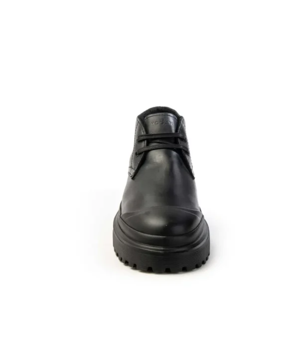 Hogan Scarpa Polacchino H619 Nero Uomo