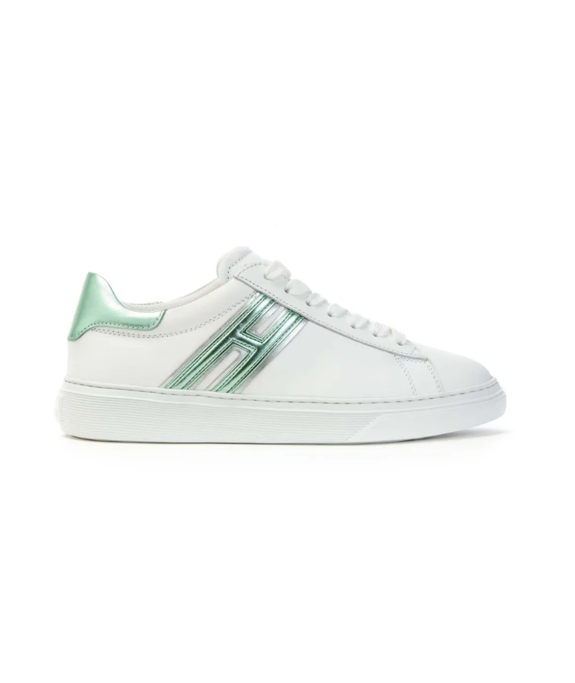 hogan_scarpe_sneakers_don_0.webp Hogan Scarpe Sneakers donna H365 Verde Bianco