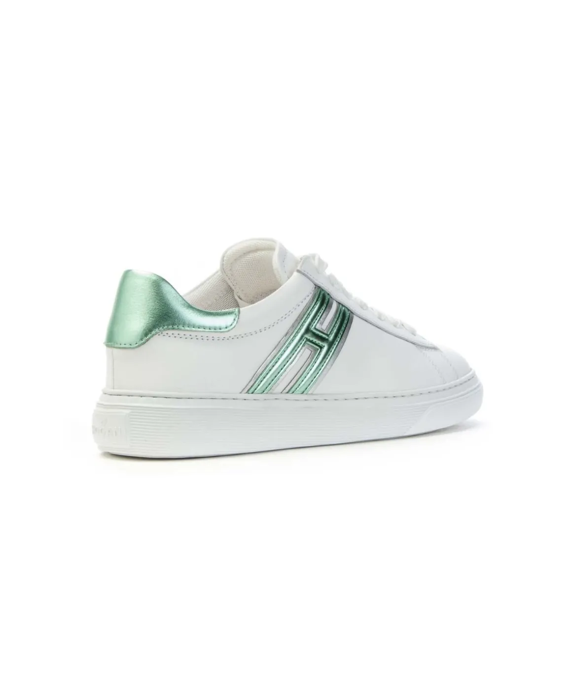 hogan_scarpe_sneakers_don_2.webp Hogan Scarpe Sneakers donna H365 Verde Bianco