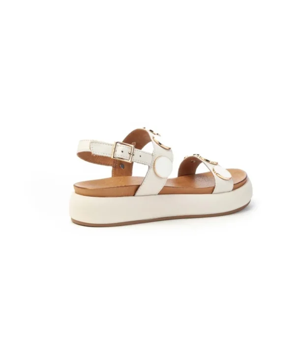 Inuovo Sandalo Fasce A96009 Donna Con Accessorio