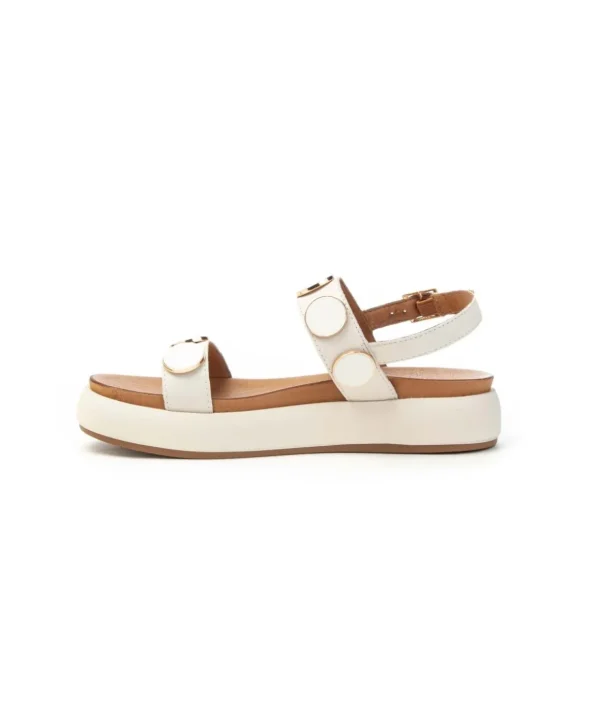 Inuovo Sandalo Fasce A96009 Donna Con Accessorio