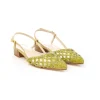 Kess slingback 21548 intrecciato a mano