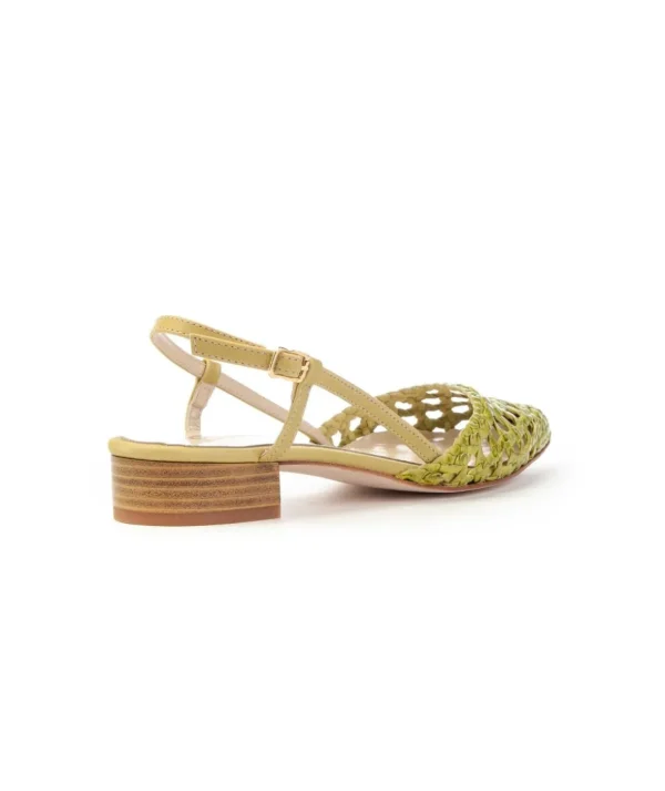 Kess slingback 21548 intrecciato a mano
