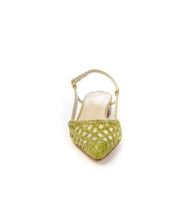 Kess slingback 21548 intrecciato a mano