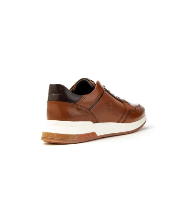 La Martina Sneaker lacci Lfm242.060 in pelle Uomo