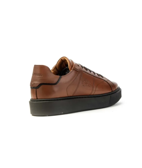 La Martina Sneakers Uomo Lfm242.001 Tennis Allacciata