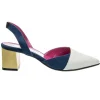 LE BABE 1259 SLINGBACK STAMPA PITONE 5CM