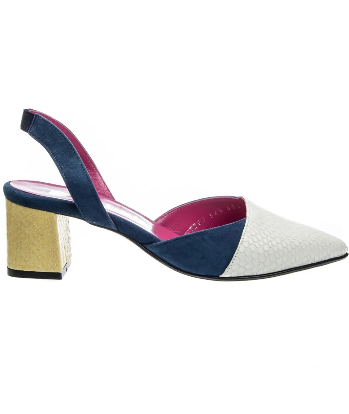 le_babe__slingback_stampa_0-1.webp LE BABE 1259 SLINGBACK STAMPA PITONE 5CM