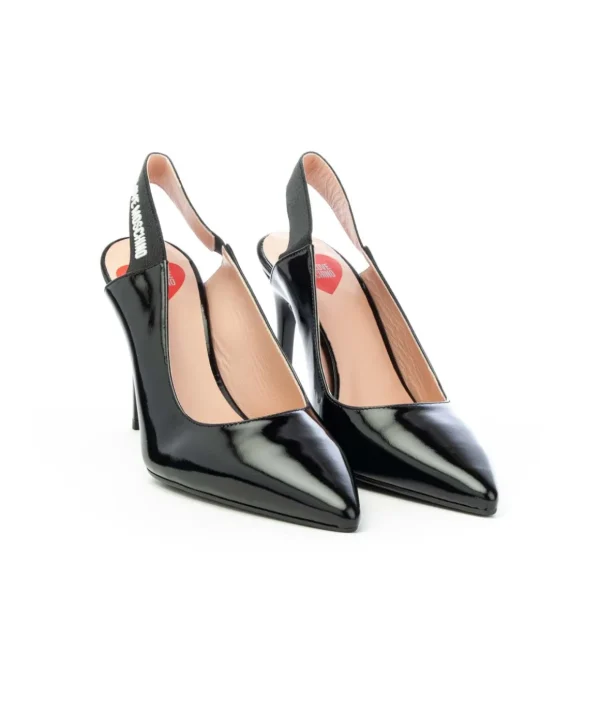 love moschino ja10139g1e slingback leone shoes frosinione